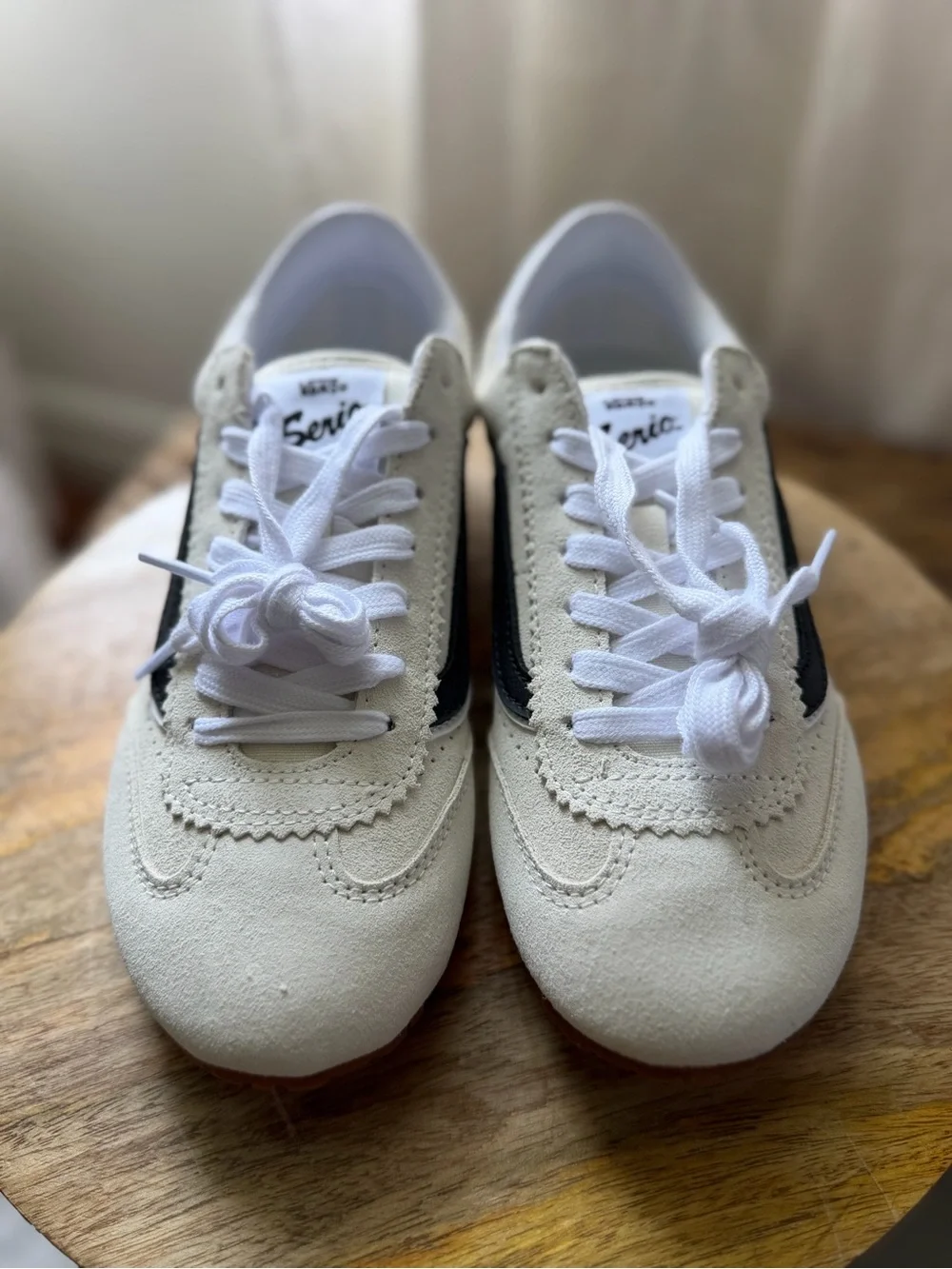Vans Super Lowpro Serio Marshmallow White Sneakers NWT Men’s 5.5/Women’s 7